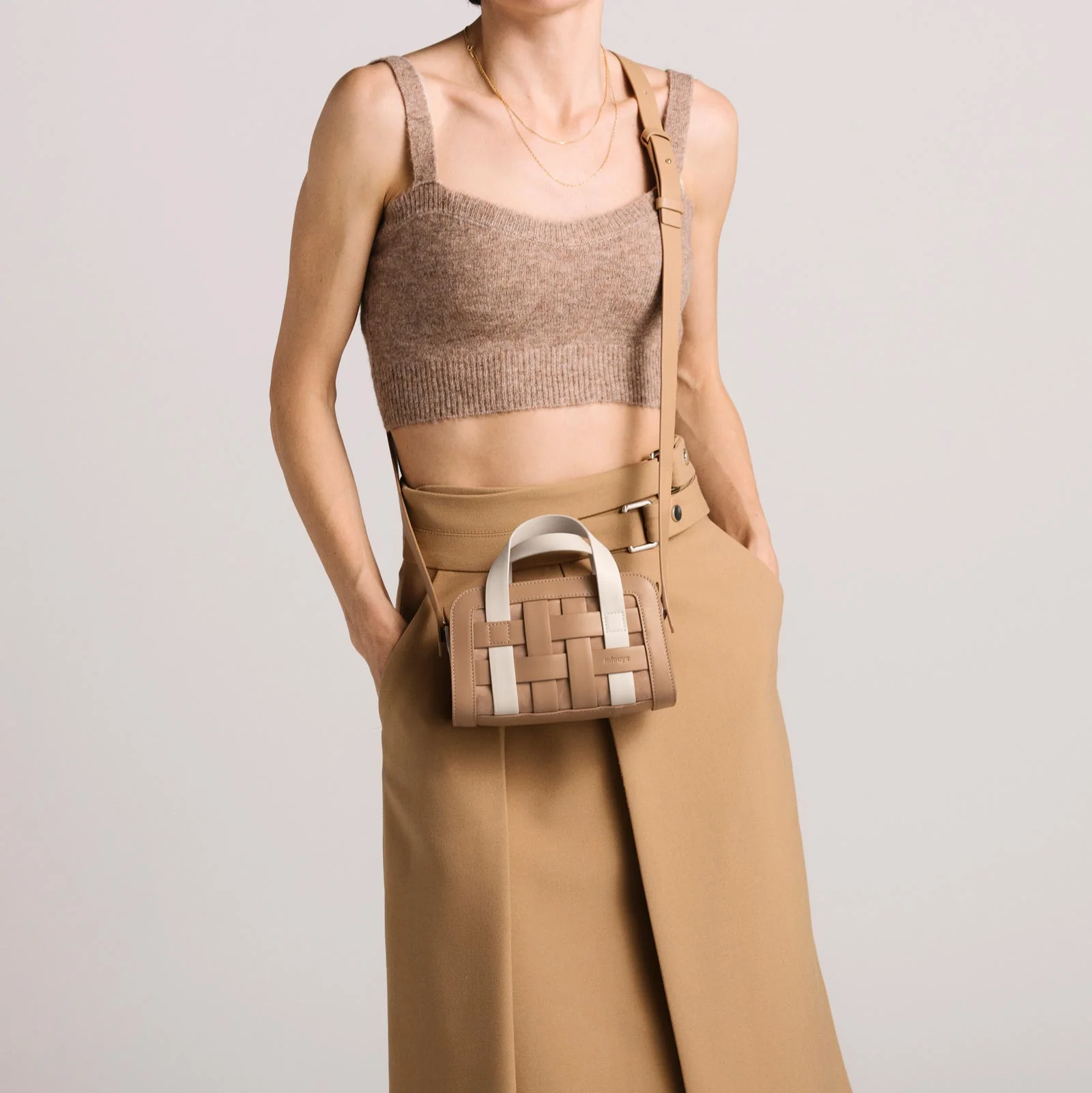 Mini Woven Bag view 10